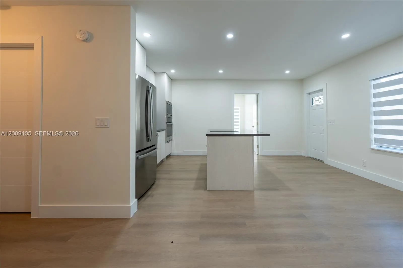 Kitchen/Living Area in 2 Bedroom Unit