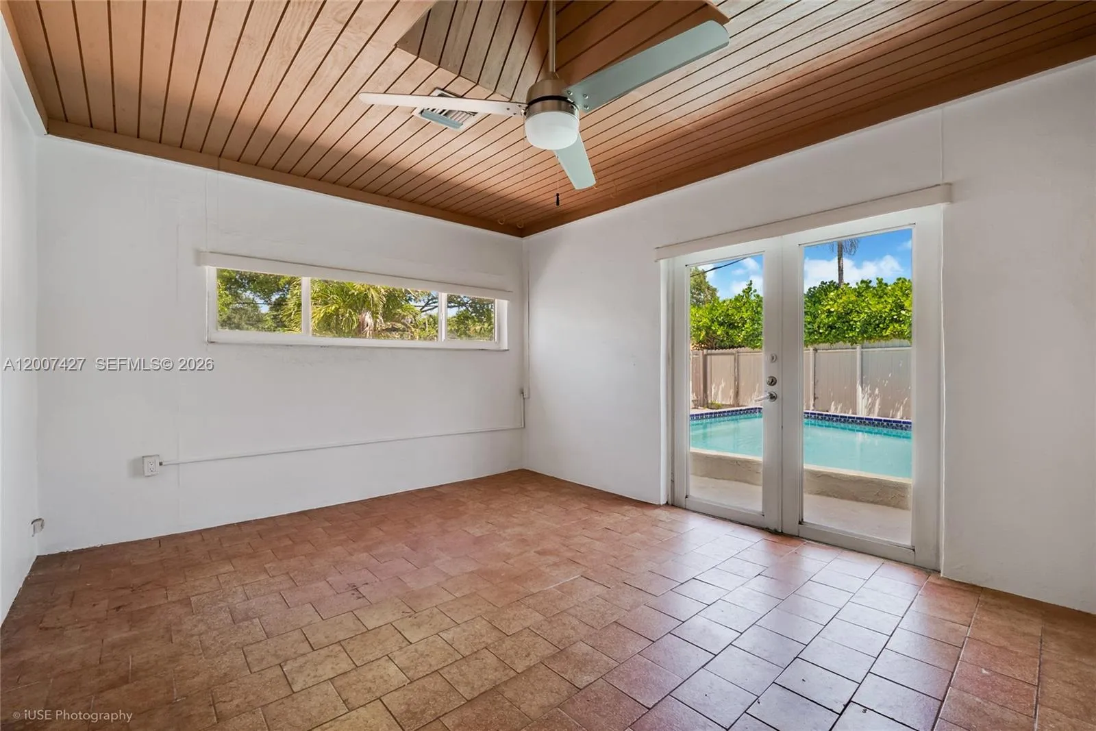Poolside Master Bedroom