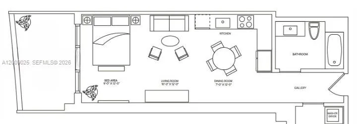 1010 Brickell Ave 2910, Miami, Florida 33131, Miami, Florida 33131, ,1 BathroomBathrooms,Residential Lease,For Rent,1010 Brickell Ave 2910, Miami, Florida 33131,A12009025