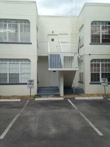Front of Structure