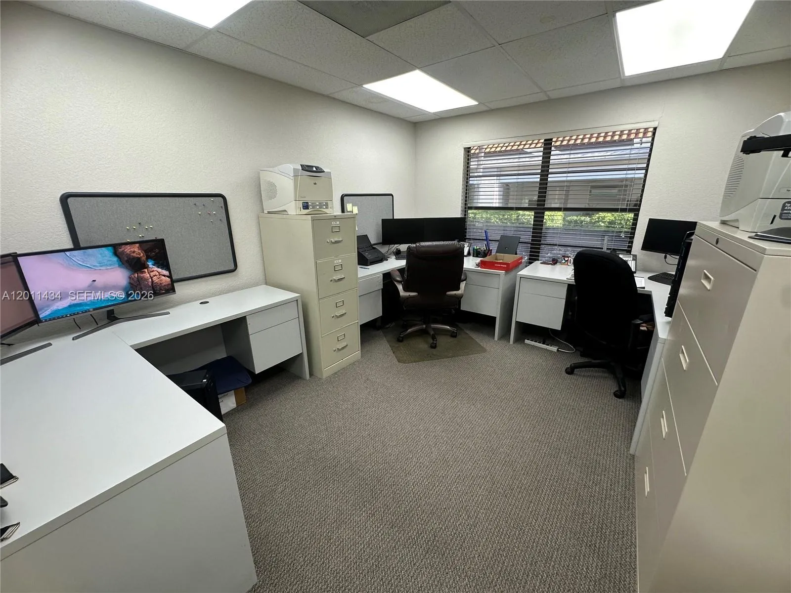 Office 1 - Big corner office with window