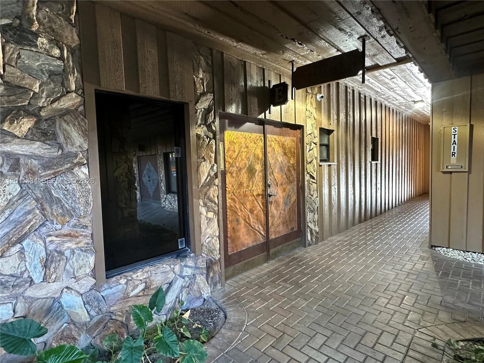 Front of office area