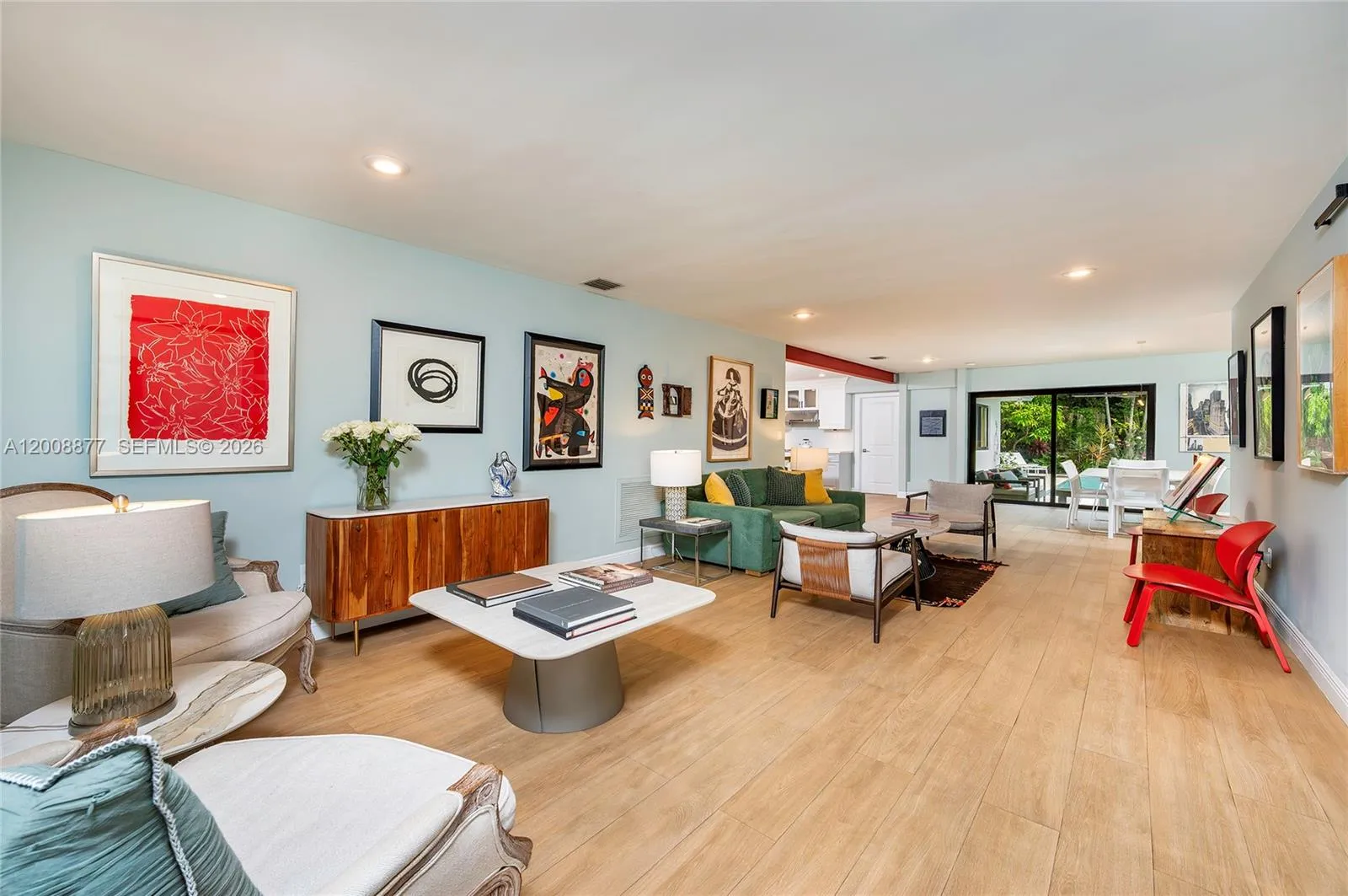 Open Plan Living Area