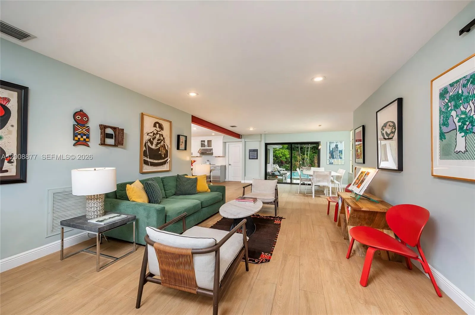 Open Plan Living Area