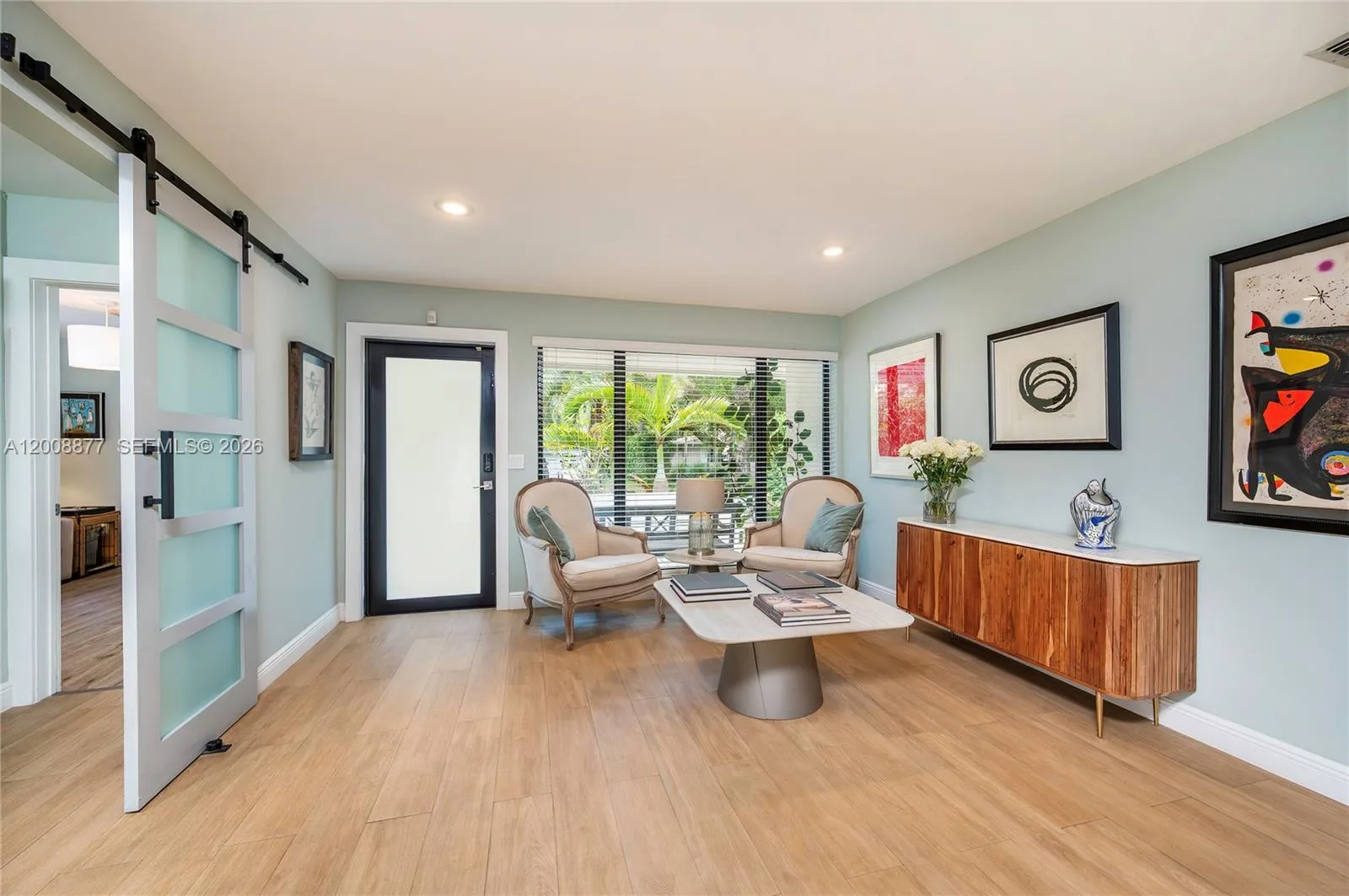 Open Plan Living Area.