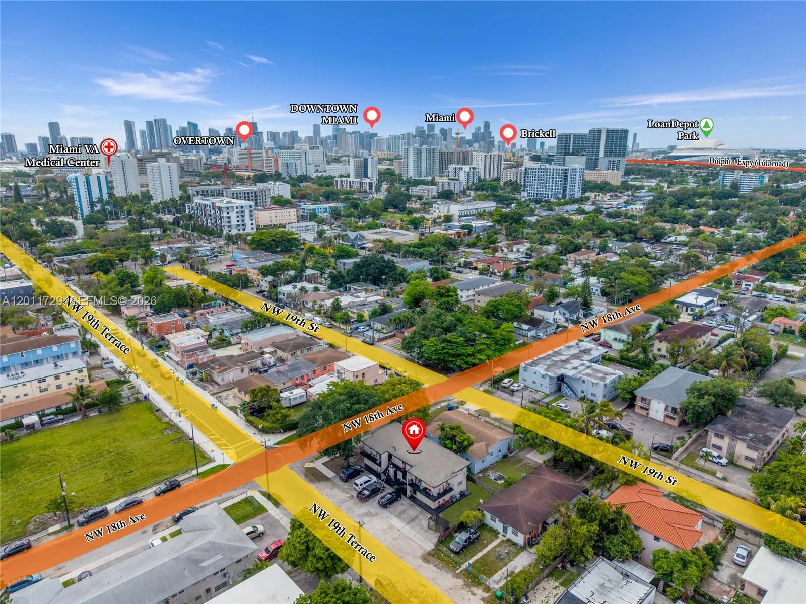 1800 Nw 19th Ter, Miami, Florida 33125, Miami, Florida 33125, ,Residential Income,For Sale,1800 Nw 19th Ter, Miami, Florida 33125,A12011729