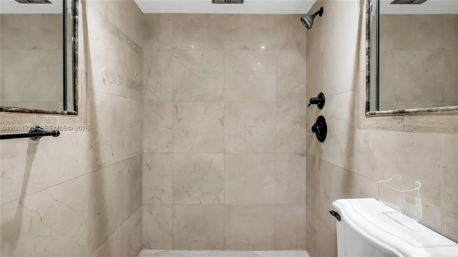 Renovated Marble Bathroom