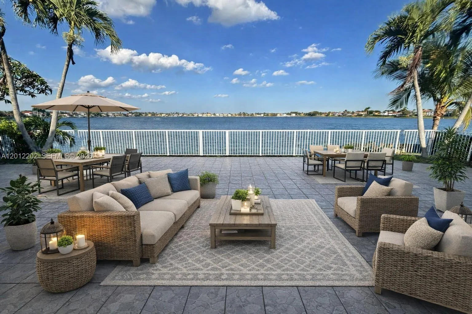 Virtually Staged Paradise View.