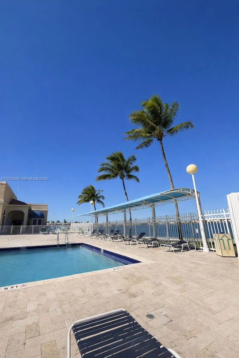Pool with Lake View