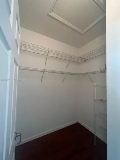 Primary closet