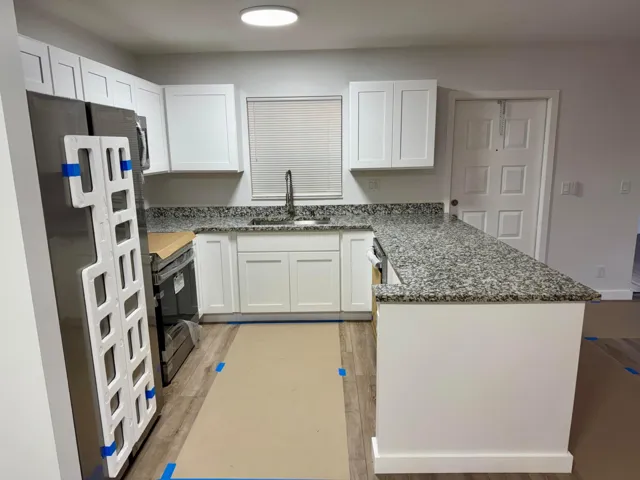 New cabinets