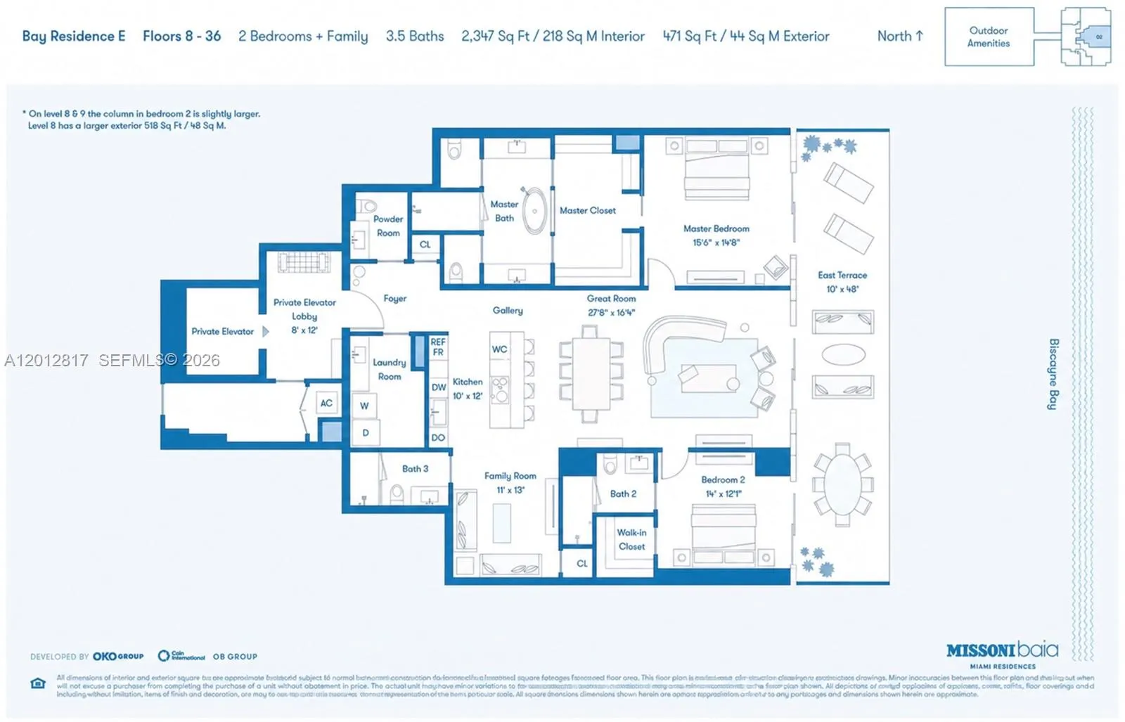 700 Ne 26th Ter 1402, Miami, Florida 33137, Miami, Florida 33137, 2 Bedrooms Bedrooms, ,3 BathroomsBathrooms,Residential,For Sale,700 Ne 26th Ter 1402, Miami, Florida 33137,A12012817