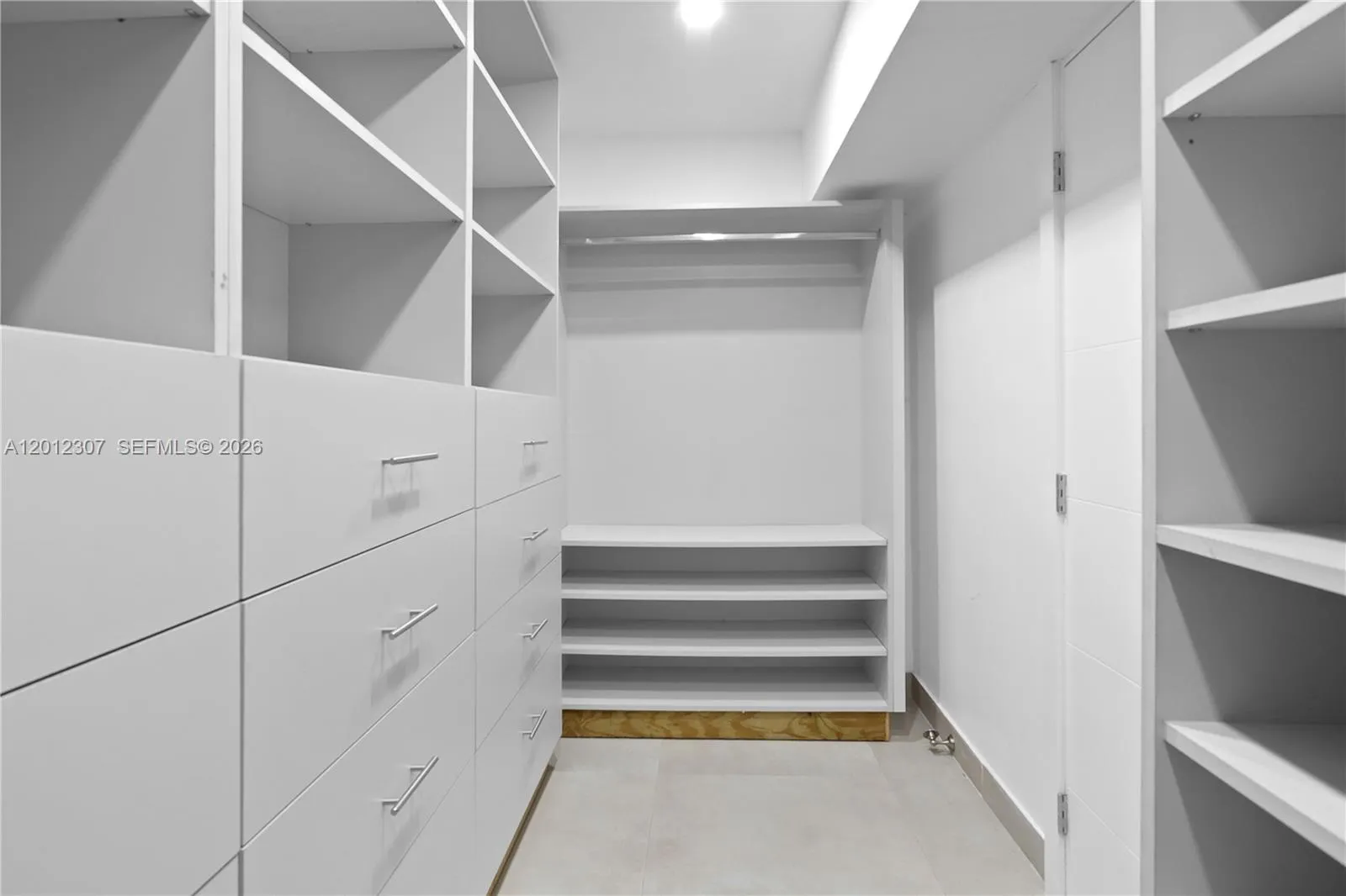 Master Walk-In Closet