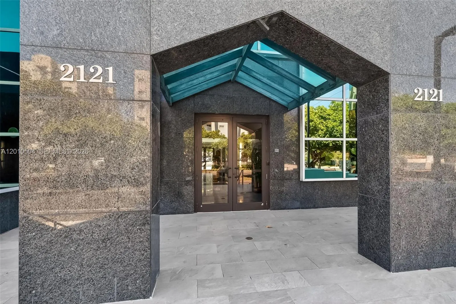 Back entrance