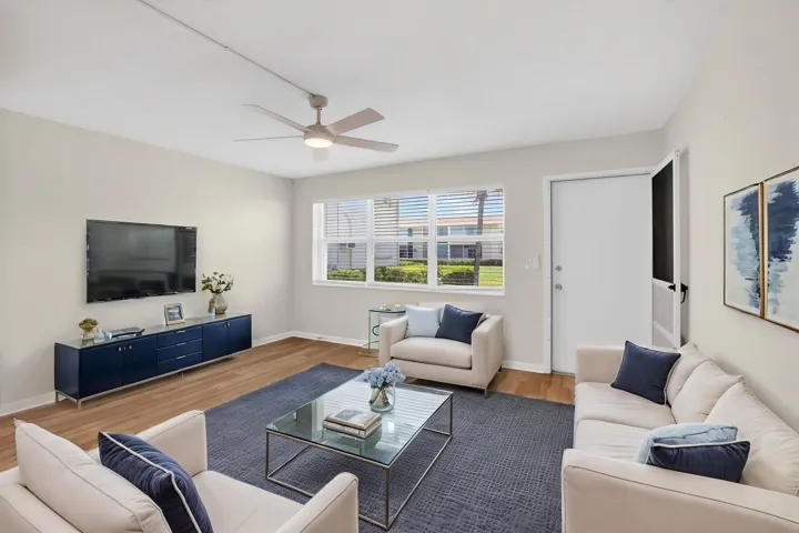 Living Room Virtually Staged