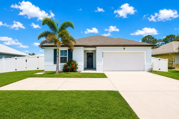 New Front of Home 4633 SW Savona