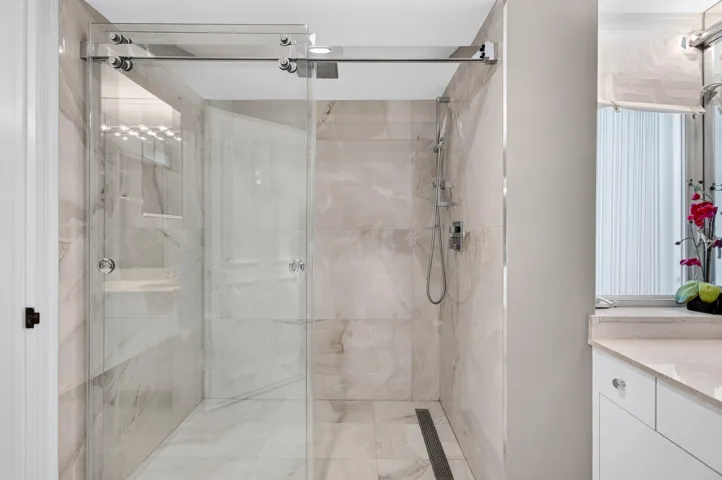 Lady's Walk-In Shower