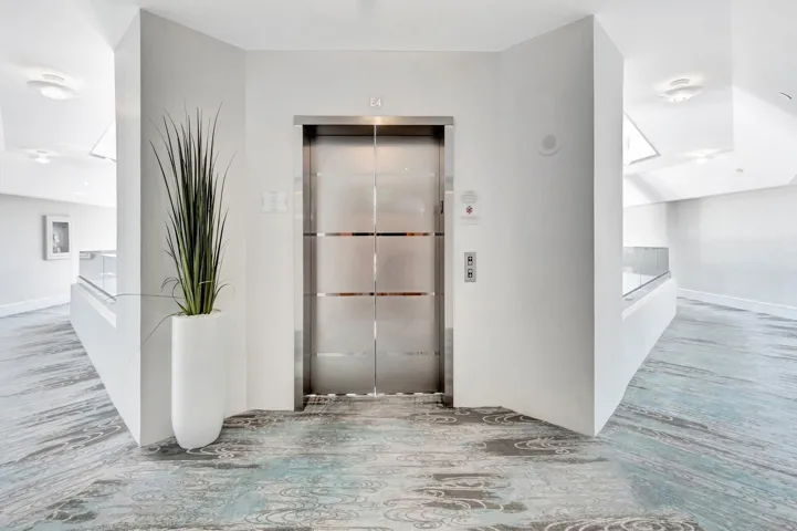Steps to the Elevator