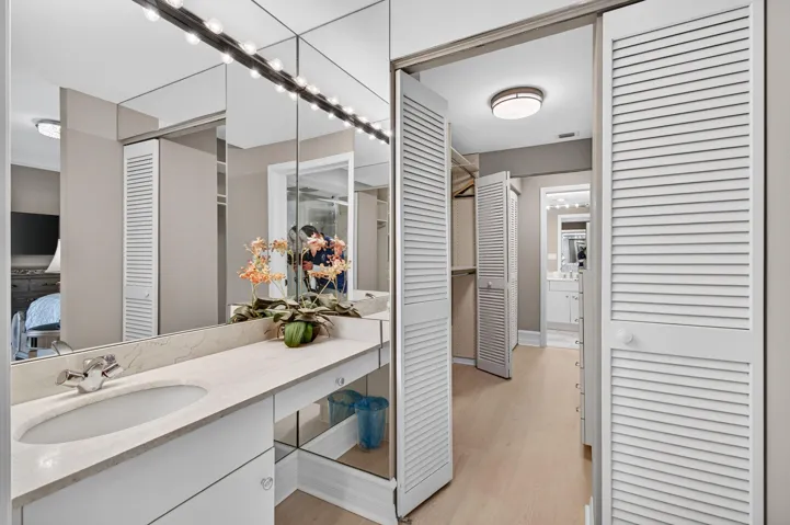 Lady's Make-Up Area