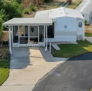 Front of Structure
