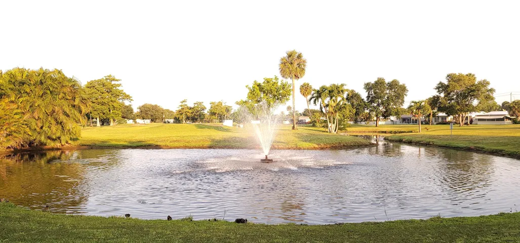Golf Course Fountain