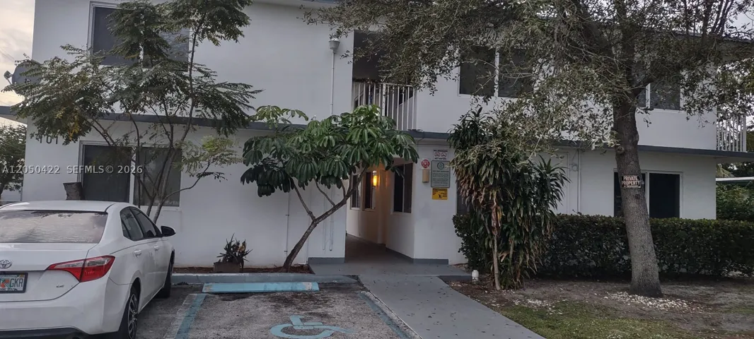 Front of Structure