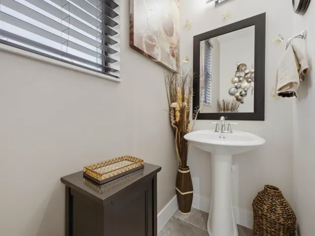 Powder Pedestal Sink