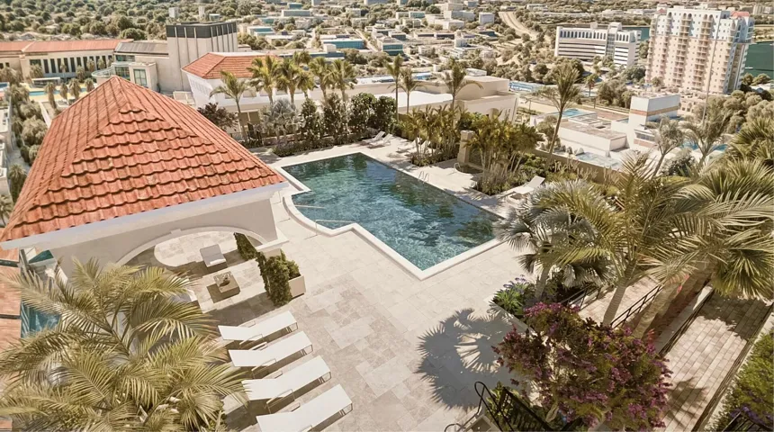 Renovated Rooftop Pool
