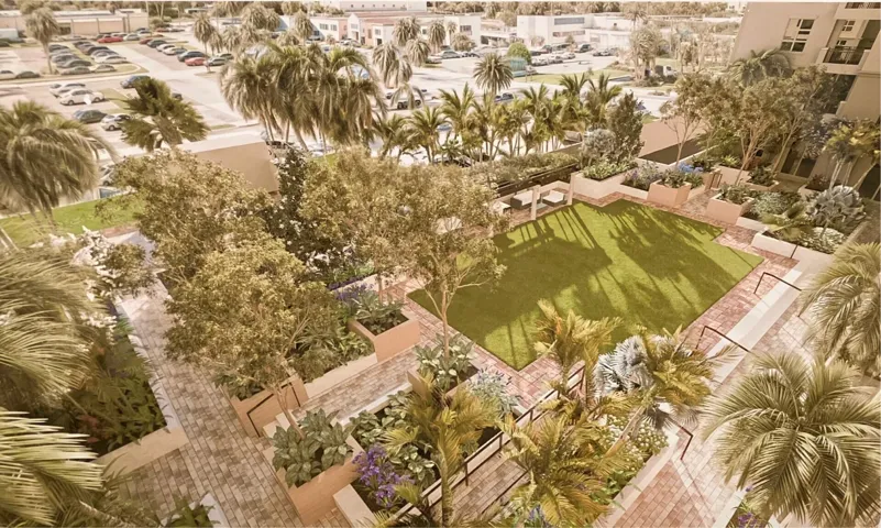Renovated Courtyard