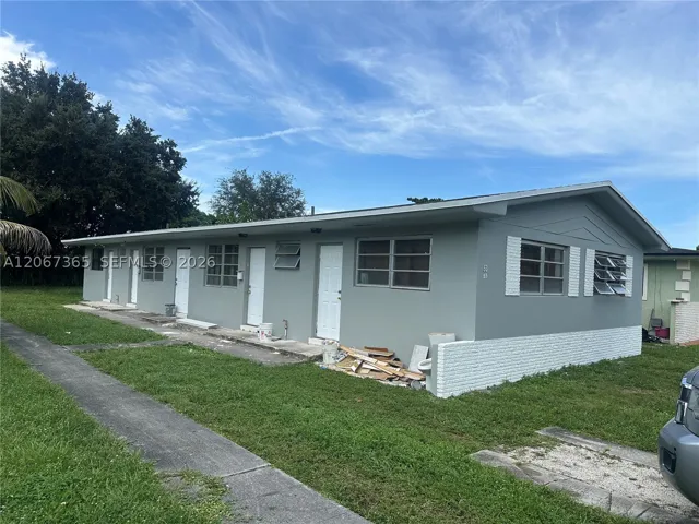 Front of Structure