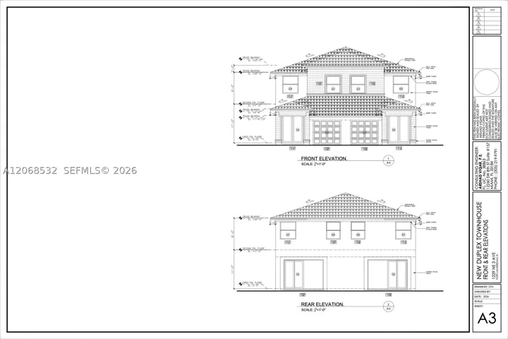 Front of Structure