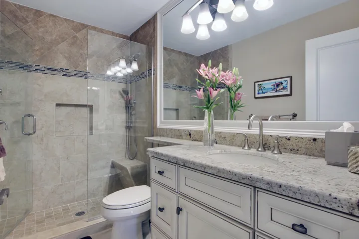 Walk-in Shower.