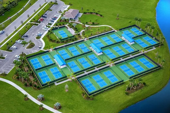 pickleball court