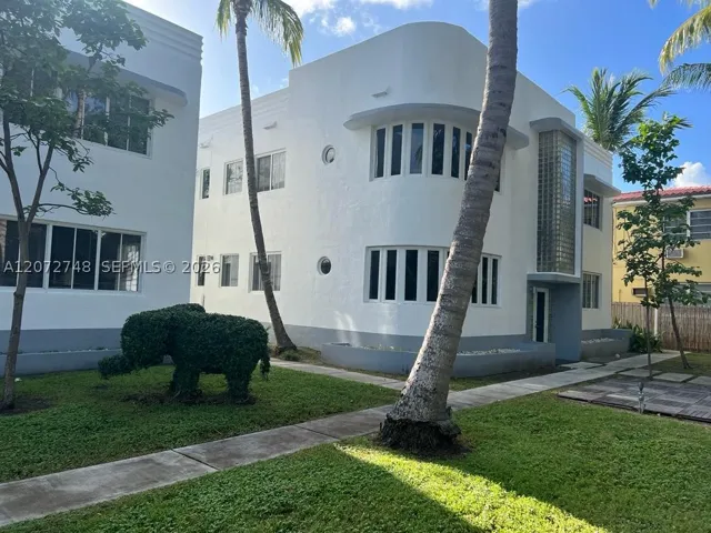 Front of Structure