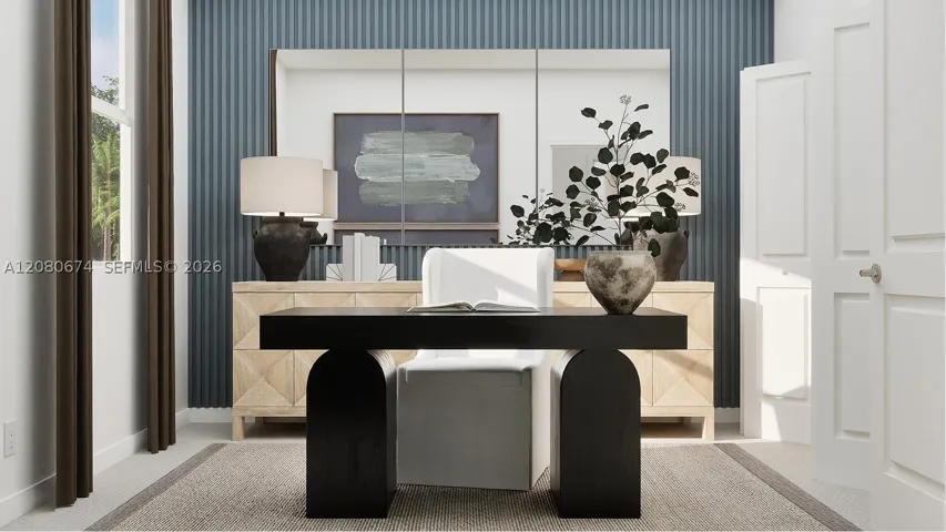 With a total of four bedrooms, homeowners can take their pick of turning the bedrooms into a custom office for remote work.