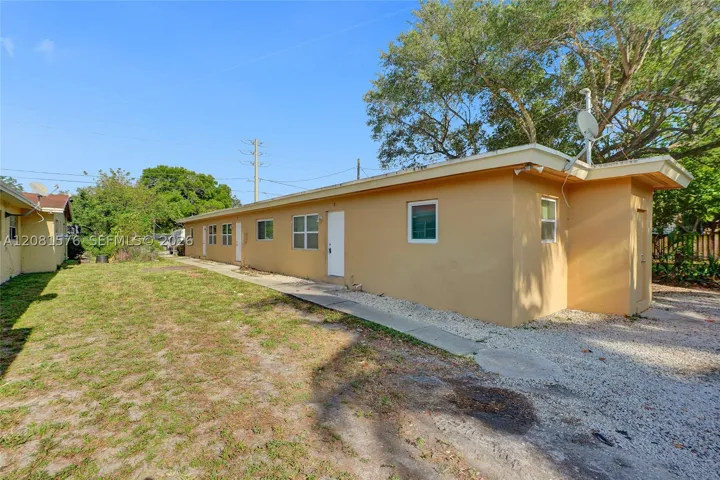 Back of Structure