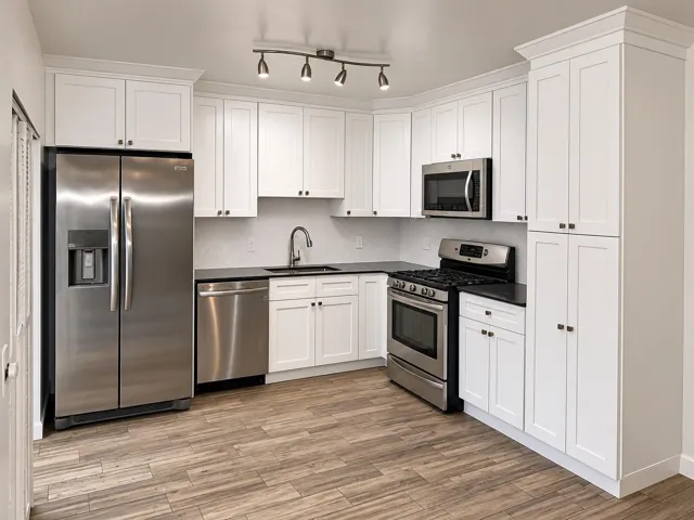 Kitchen wide view
