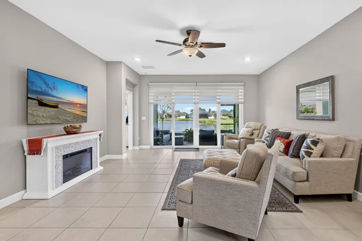 Lakeview from living area