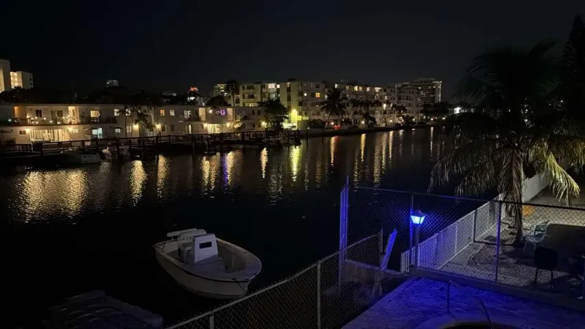 Evening Balcony view