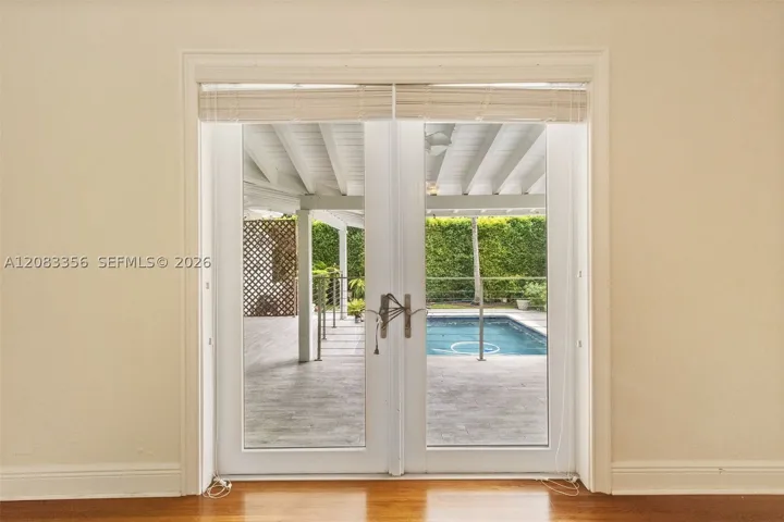 Views of Pool from Primary Bedroom Suite