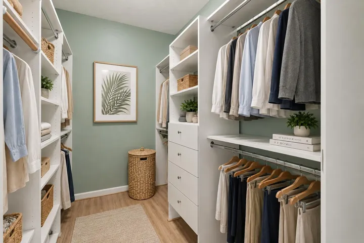 Main Closet Space