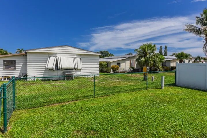 Fenced Yard
