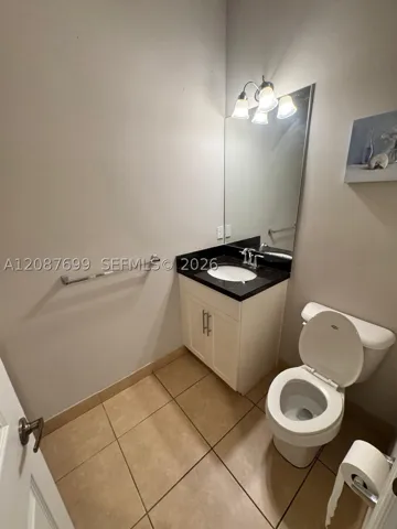 half bath, 2nd floor