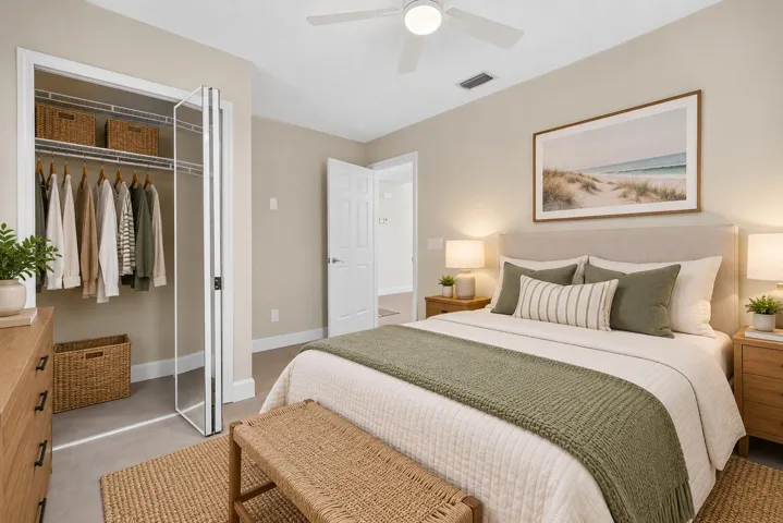 bedroom 3 - virtual staged