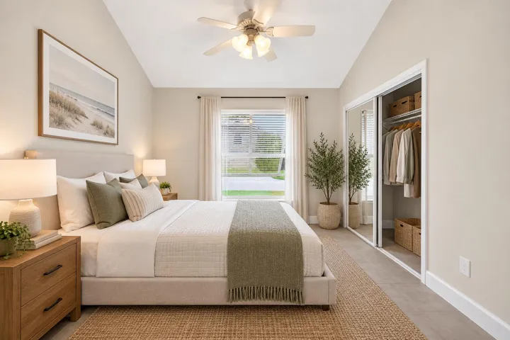 bedroom 2 - virtual staged
