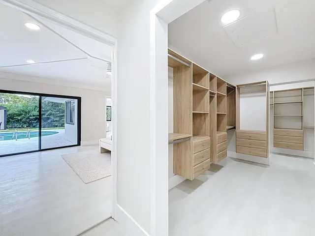 Walk In Primary Closet