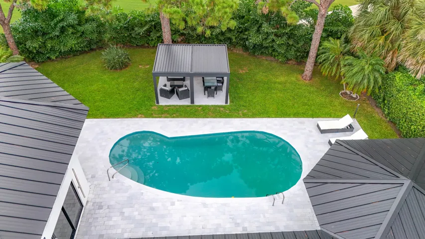 Aerial Backyard