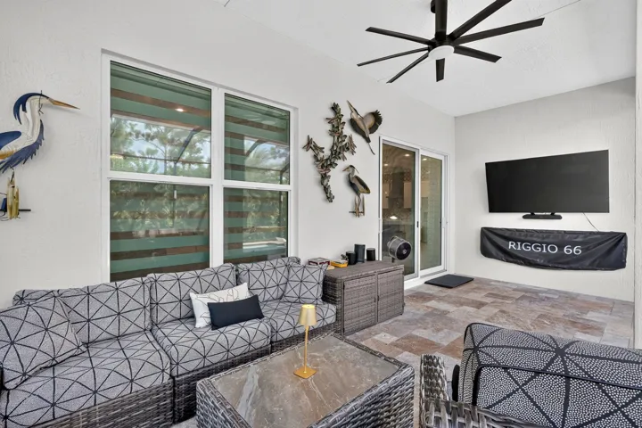 Large seating area