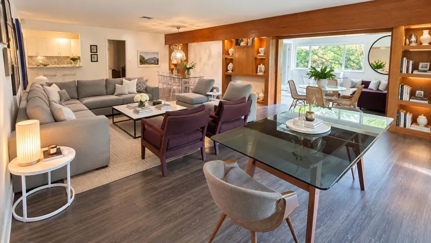 Living and TV room