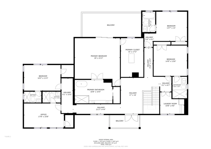 Floor 2 Floorplan